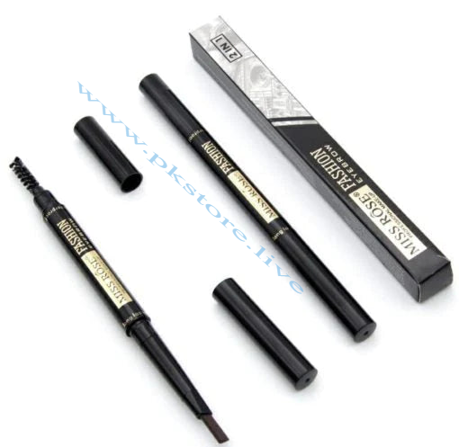 Miss Rose Fashion 2 in 1 Eyebrow Pencil - Image 3