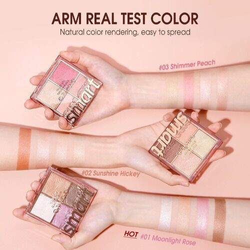 O.Two.O Sweetheart Highlighter Palette - Image 4