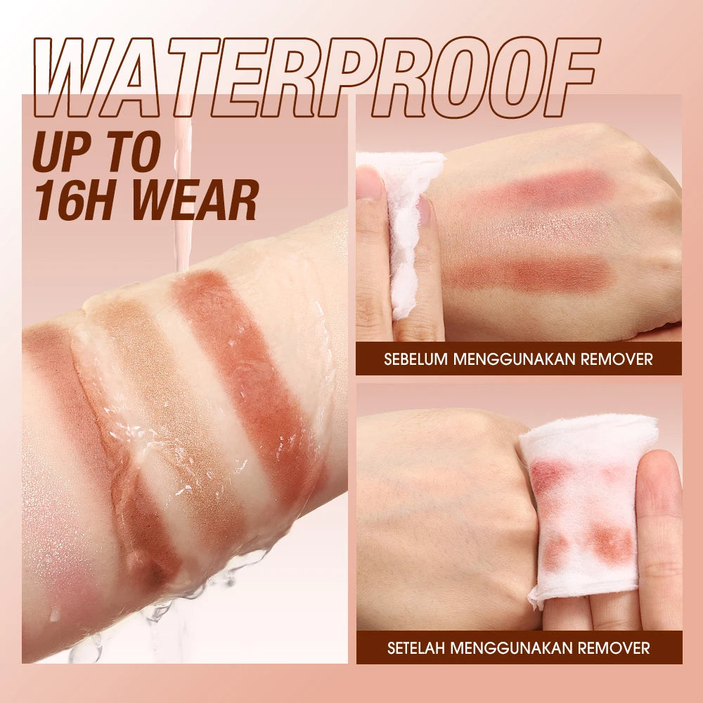 O.Two.O 9 Color Round Shape Waterproof Eyeshadow Palette - Image 5