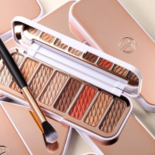 O.two.O 8 Colors Glitter Long Lasting Eyeshadow High Pigment Matte Pearl Eyeshadow Palette