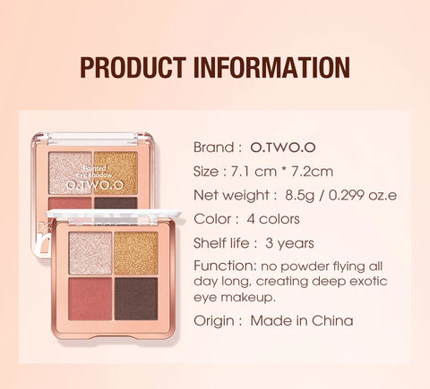 O.Two.O Morocco Eyeshadow Palette - Image 11